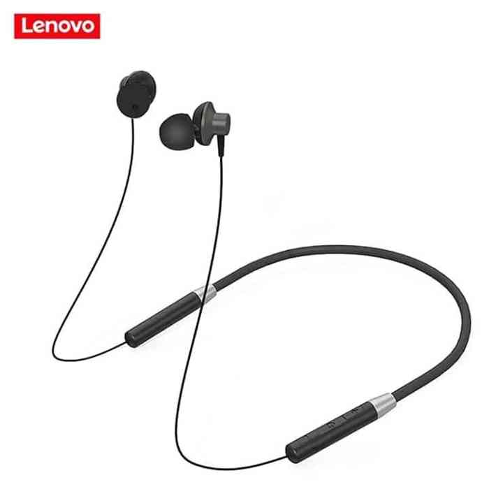 Lenovo HE05 Bluetooth Neckband Earphones Waterproof Wireless Sport Earbuds.